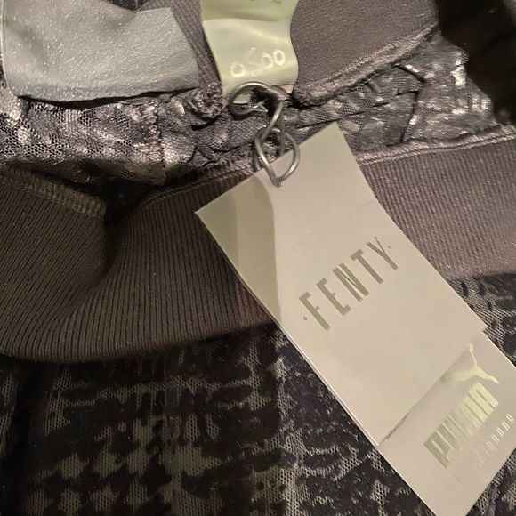 Fenty Puma By Rihanna Patterned Sheer Wide-Leg Pants - Picture 6 of 6